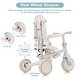 preview thumbnail 4 of 79, 7 in 1 Baby Tricycle, Foldable Toddler Tricycle with Removable and Adjustable Parent Handle, Toddler Push Bike