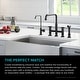 preview thumbnail 86 of 165, Kraus Urbix Industrial Solid Brass Kitchen Faucet
