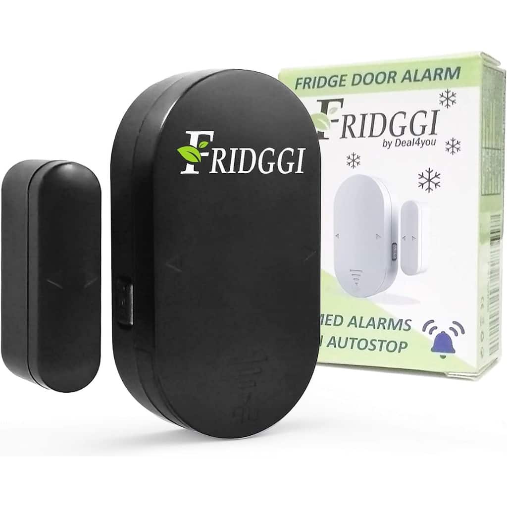 FRIDGGI - Fridge Door Chime with Delay, Freezer Door Alarm when Left Open