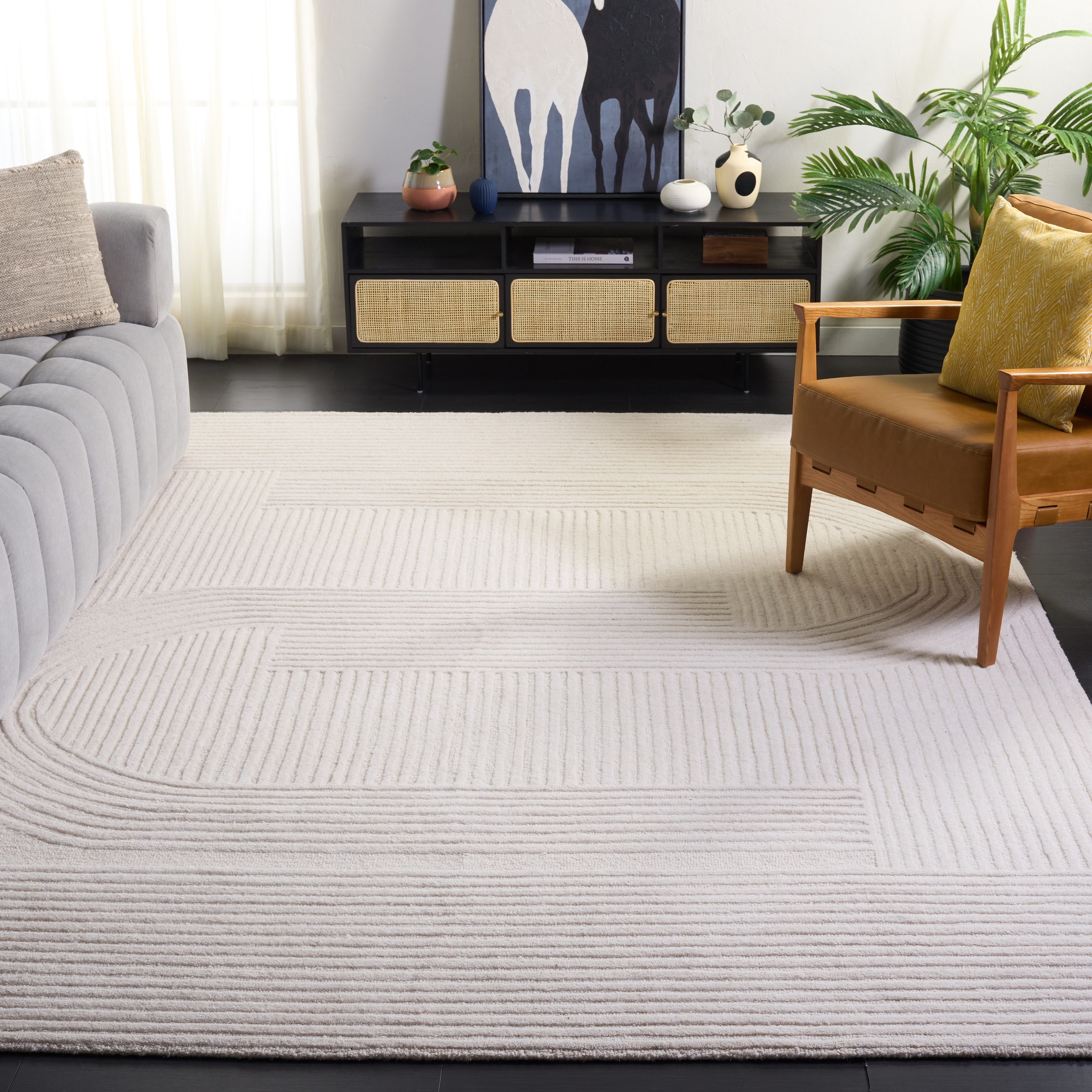SAFAVIEH Handmade Metro Doralina Wool Rug