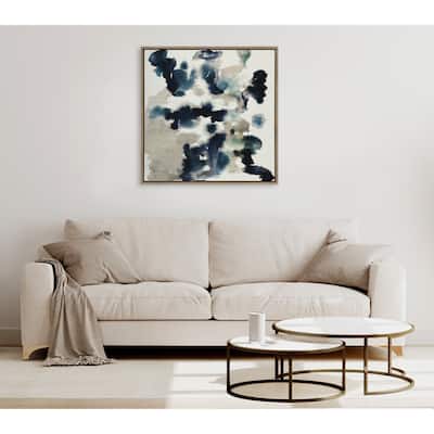 Kate and Laurel Sylvie Gilded Watercolor Frame Canvas by Amy Lighthall