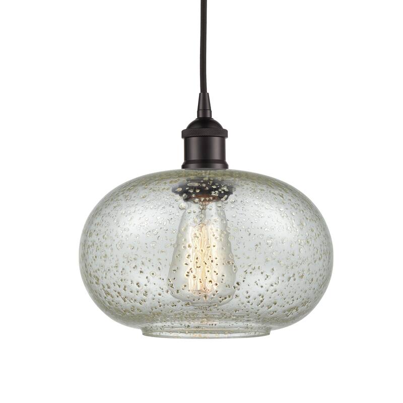 Innovations Lighting 616-1P-11-10 Gorham Pendant Gorham 10" Wide Mini - Oil Rubbed Bronze / Mica
