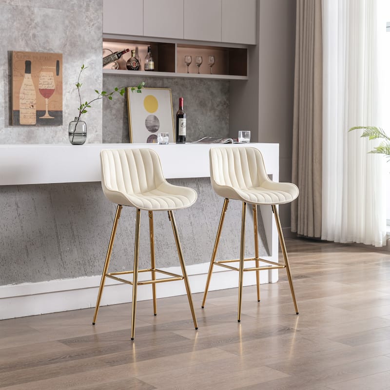 Simple High Bar Stool,Set of 2