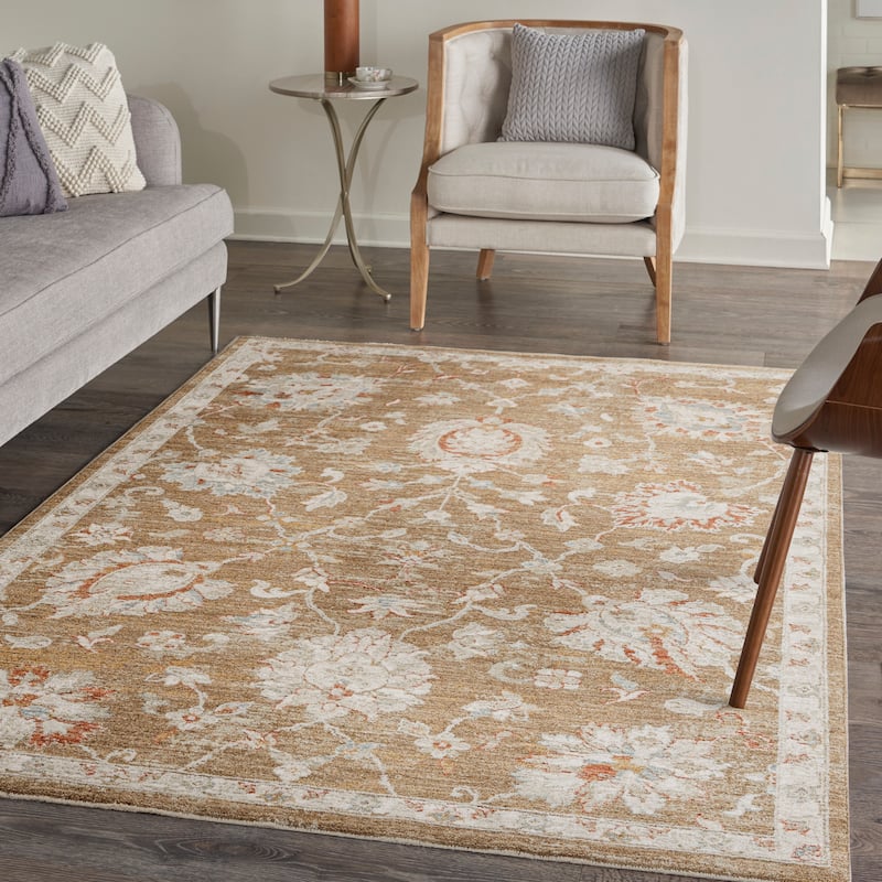 Nourison Asher Bordered Area Rug