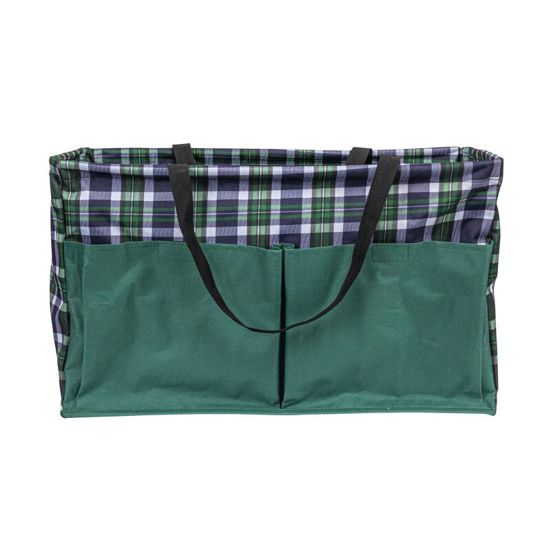 Household Essentials Utility Tote with 4 Pockets and Handles - 22.1"L x 11.0"W x 13.0"H