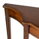 preview thumbnail 22 of 29, Chester 54 in. W Demilune Wood Traditional Console Table