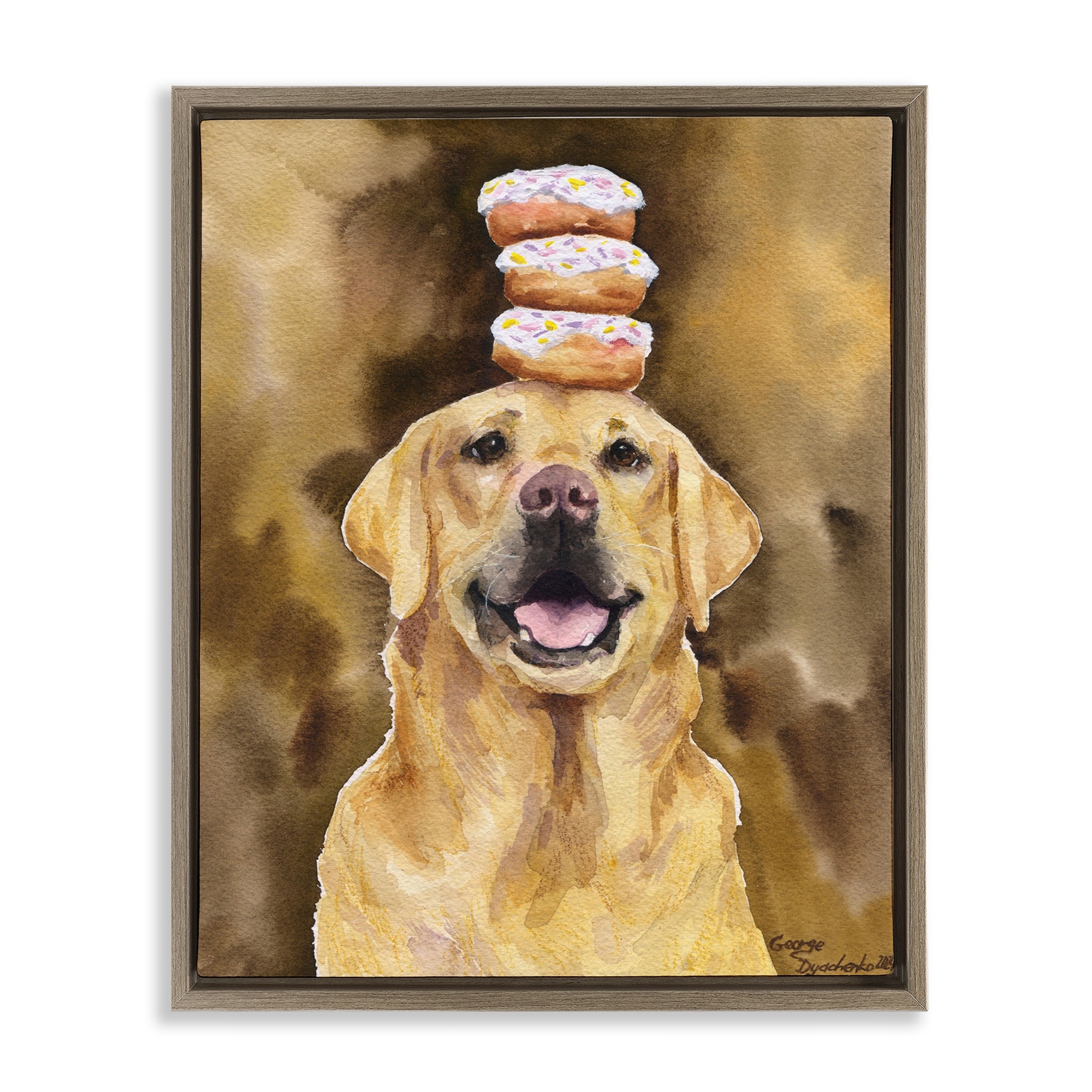 Stupell Warm Woolen Mittens Framed Giclee Art Design By Arlington Prints