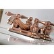 preview thumbnail 5 of 5, Restoration Two-Handle 3-Hole Deck Mount 4 in. Centerset Bathroom Faucet in Antique Copper