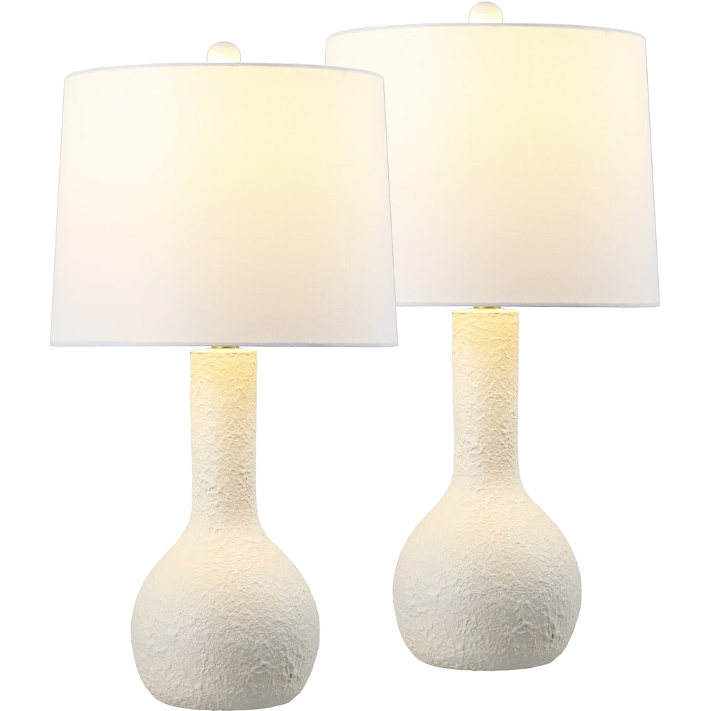 Katee 24.75" Resin/Metal Gourd LED Table Lamp, (Set of 2), By JONATHAN Y