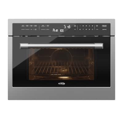 24 in. Stainless Steel Convection Oven with Microwave, 1.5 Cu. ft.