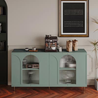 Accent Cabinet Lacquered Wooden Cabinet