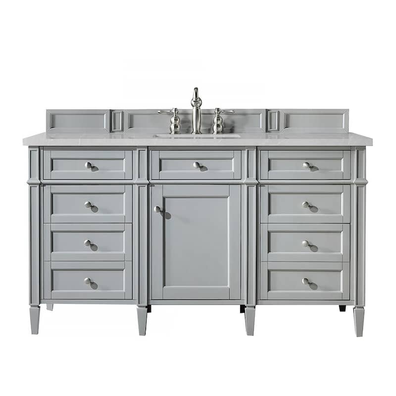 James Martin Vanities Brittany 60" Single Vanity, Urban Gray