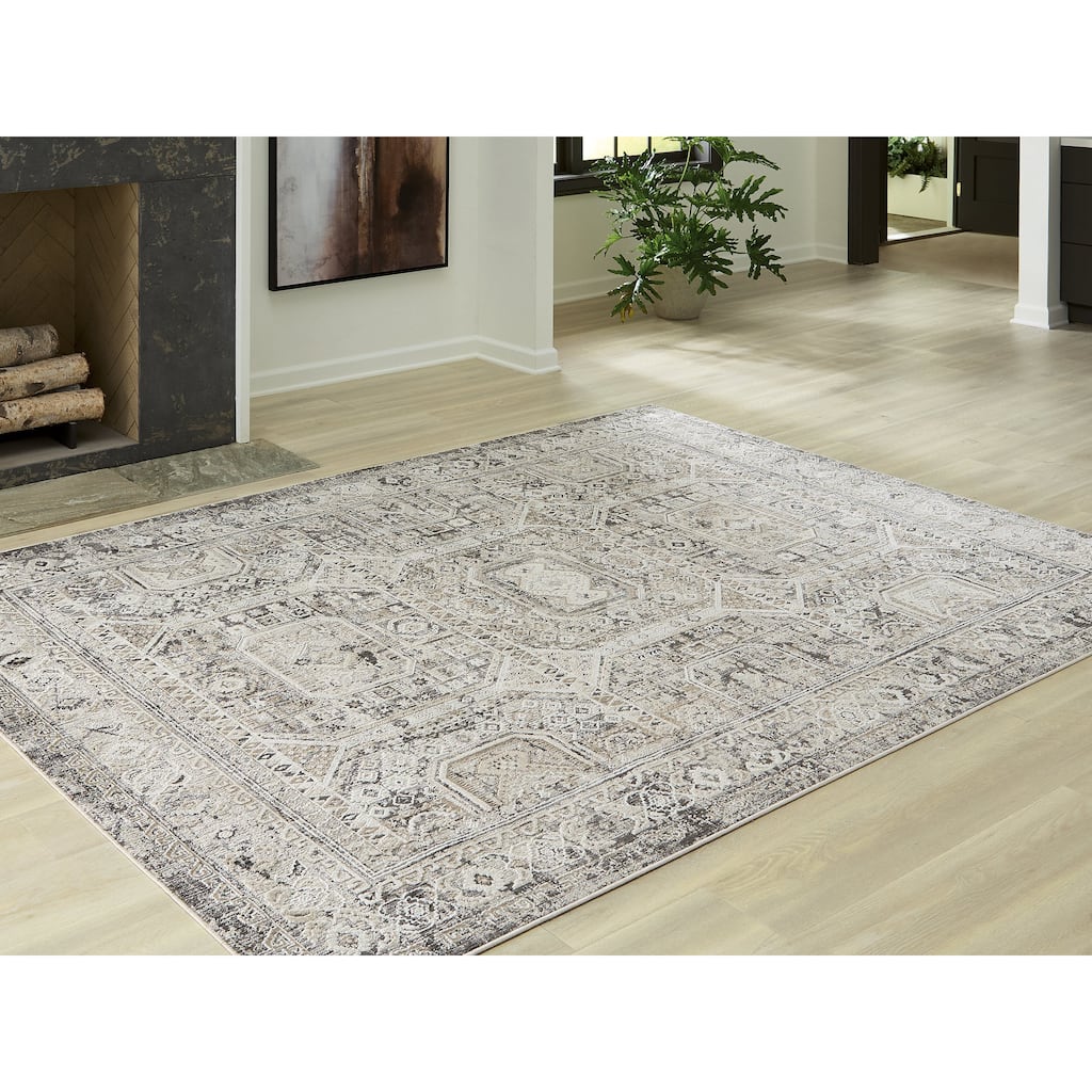 Signature Design by Ashley Junley Black/Brown/Gray Rug