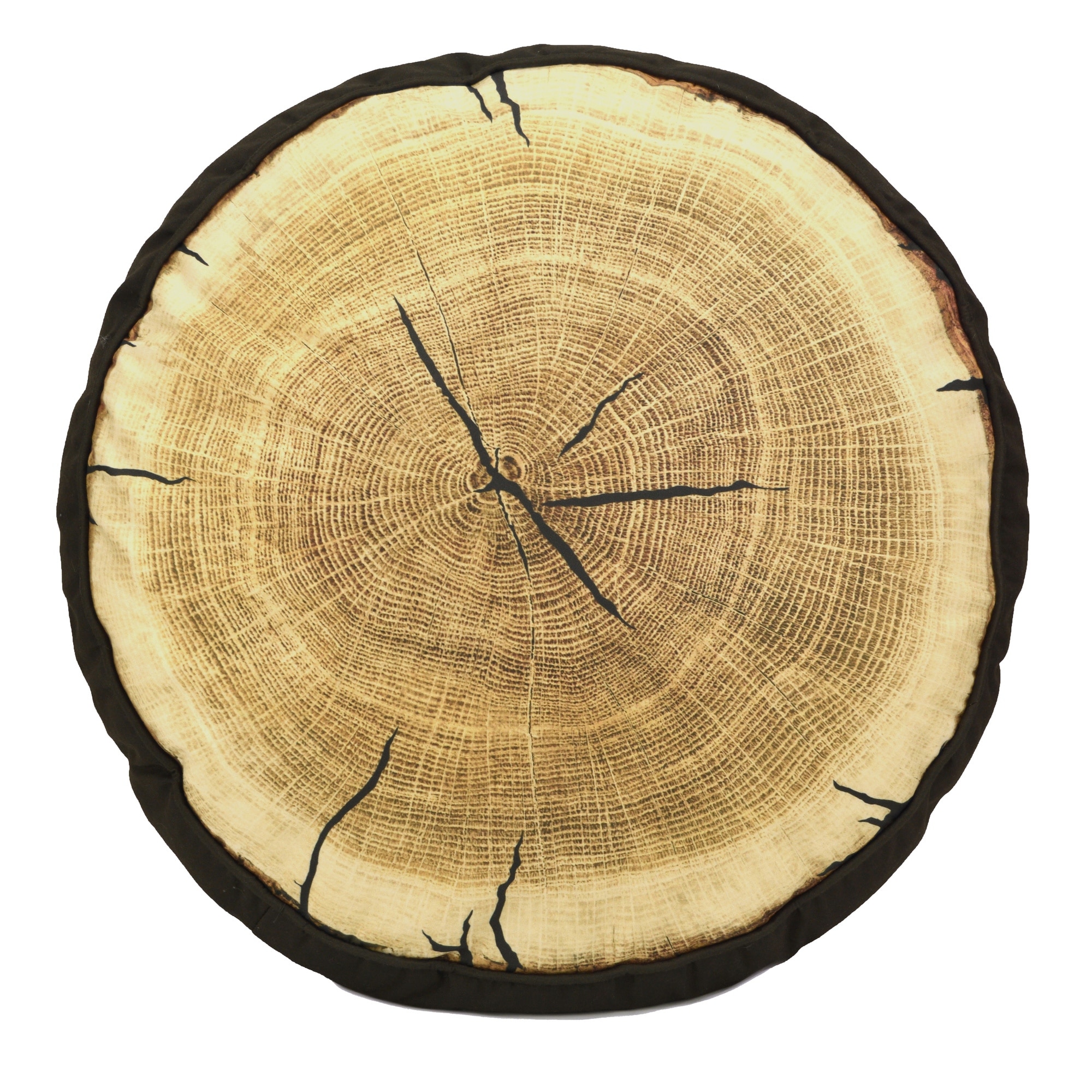 Donna Sharp Painted Bear "Tree Ring" Decorative Pillow