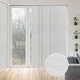 preview thumbnail 11 of 42, GoDear Design Adjustable Sliding Panel Track Blinds, Vertical Blinds, Classic, 45.8"- 86" W x 96" L Marble