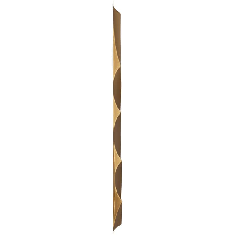 19 5/8"W x 19 5/8"H Modern Wave EnduraWall Decorative 3D Wall Panel