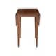 preview thumbnail 35 of 62, International Concepts Small Drop Leaf Shaker Style Dining Table