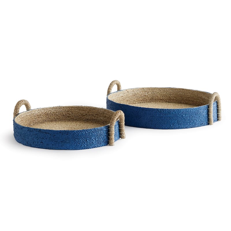 Tiana Seagrass Baskets/Trays - Round