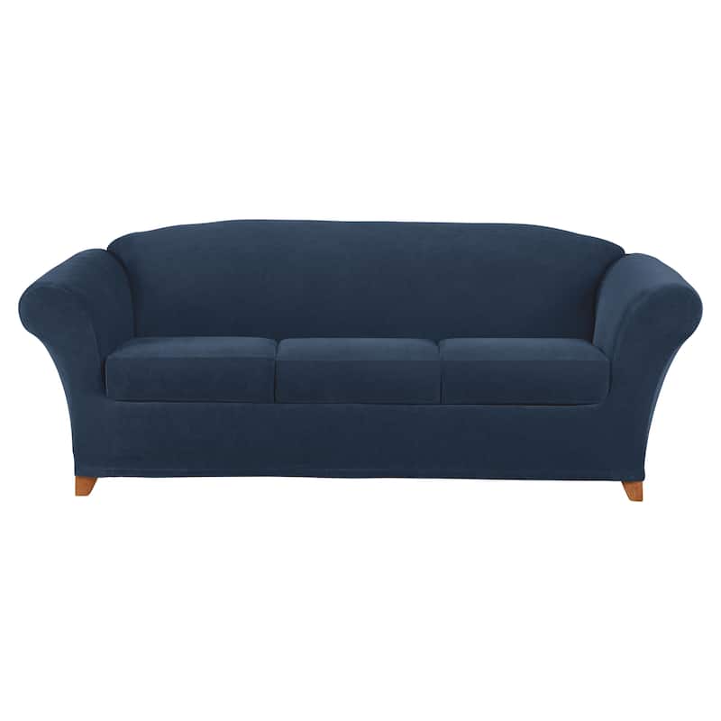 SureFit Stretch Pique 4 Piece Sofa Slipcover