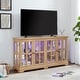 preview thumbnail 44 of 106, GDFStudio - Traditional Storage Curio Cabinet with Tempered Glass Doors and Lighted Display
