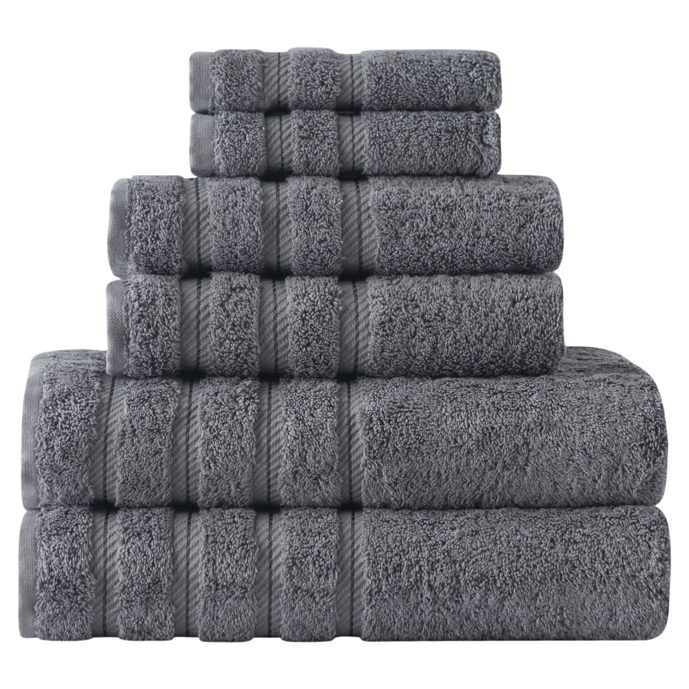Lubbock US Cotton Bath towels set of 6