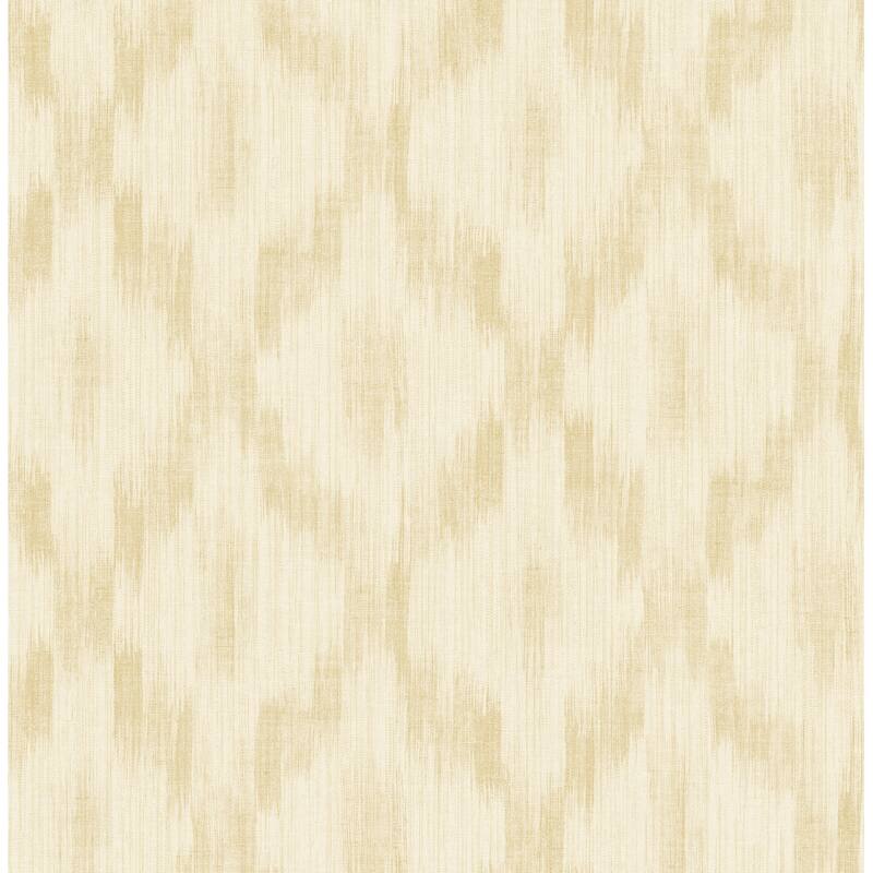 Seabrook Designs Pomerelle Ikat Flamestitch Unpasted Wallpaper