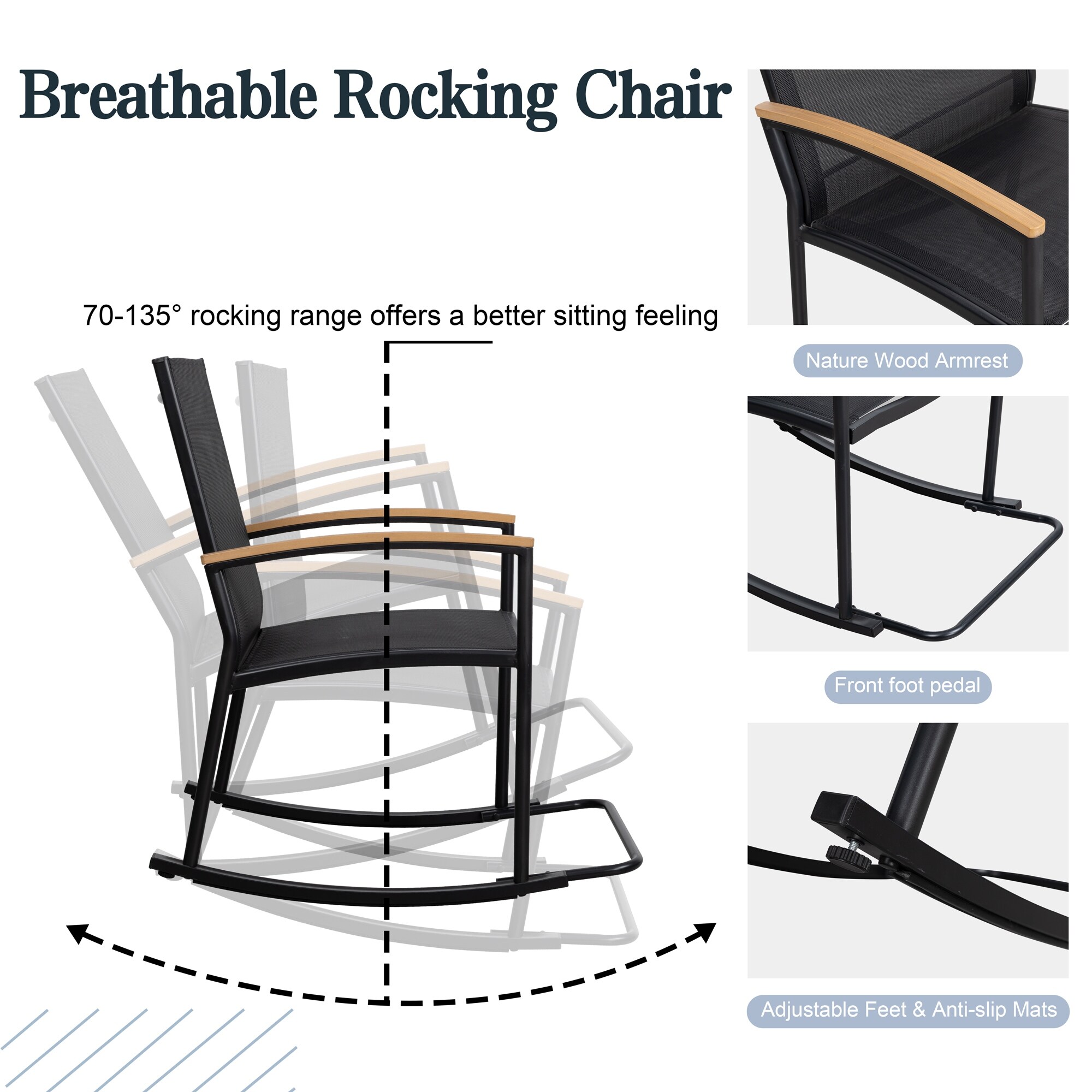 The range rocking bistro set sale
