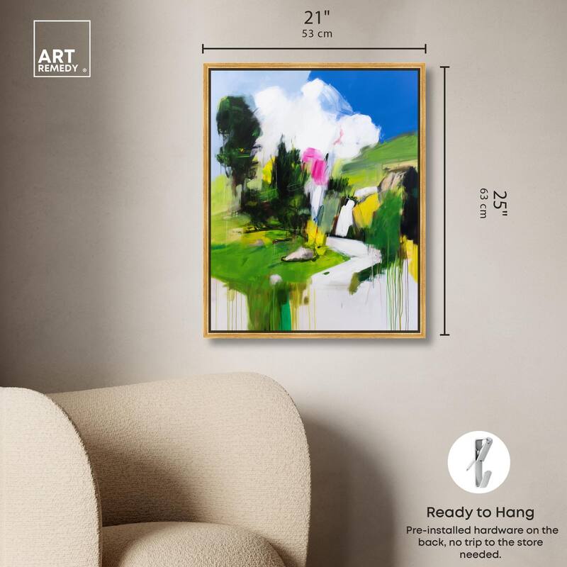 Swiss Fields Canvas by Art Remedy