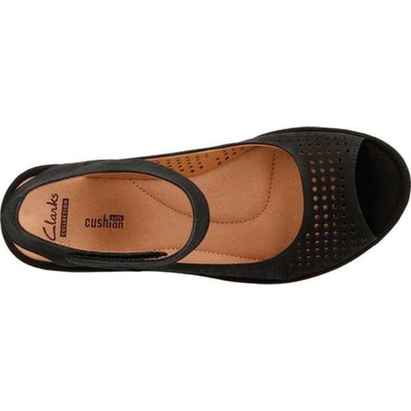 clarks reedly salene black