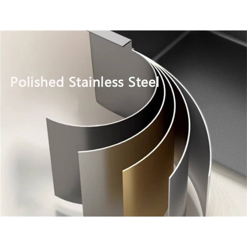 Single Bowl Stainless Steel Kitchen Sink with Basin