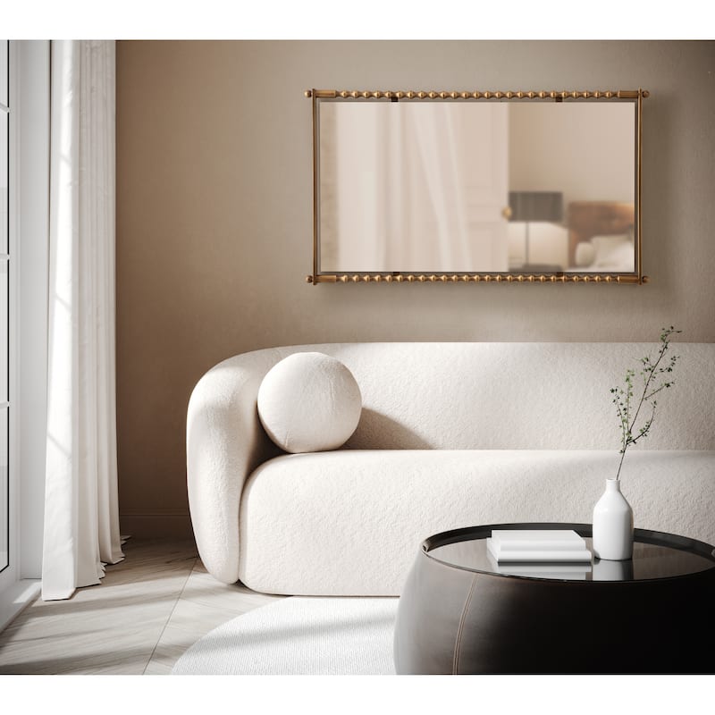 Kate and Laurel Prisha Rectangle Wall Mirror - 24x42