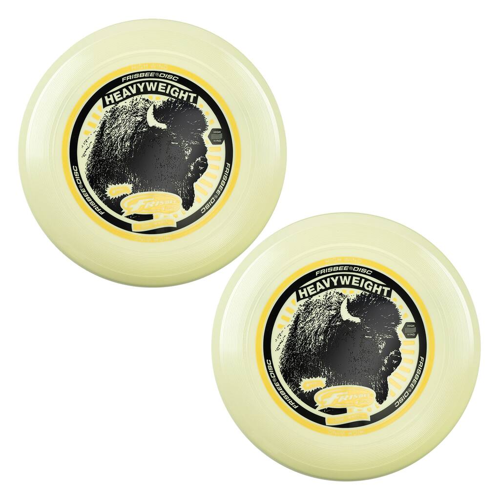 Frisbee Heavyweight 200g, 11 Inch Long Distance and Durable Disc - 2 Pack
