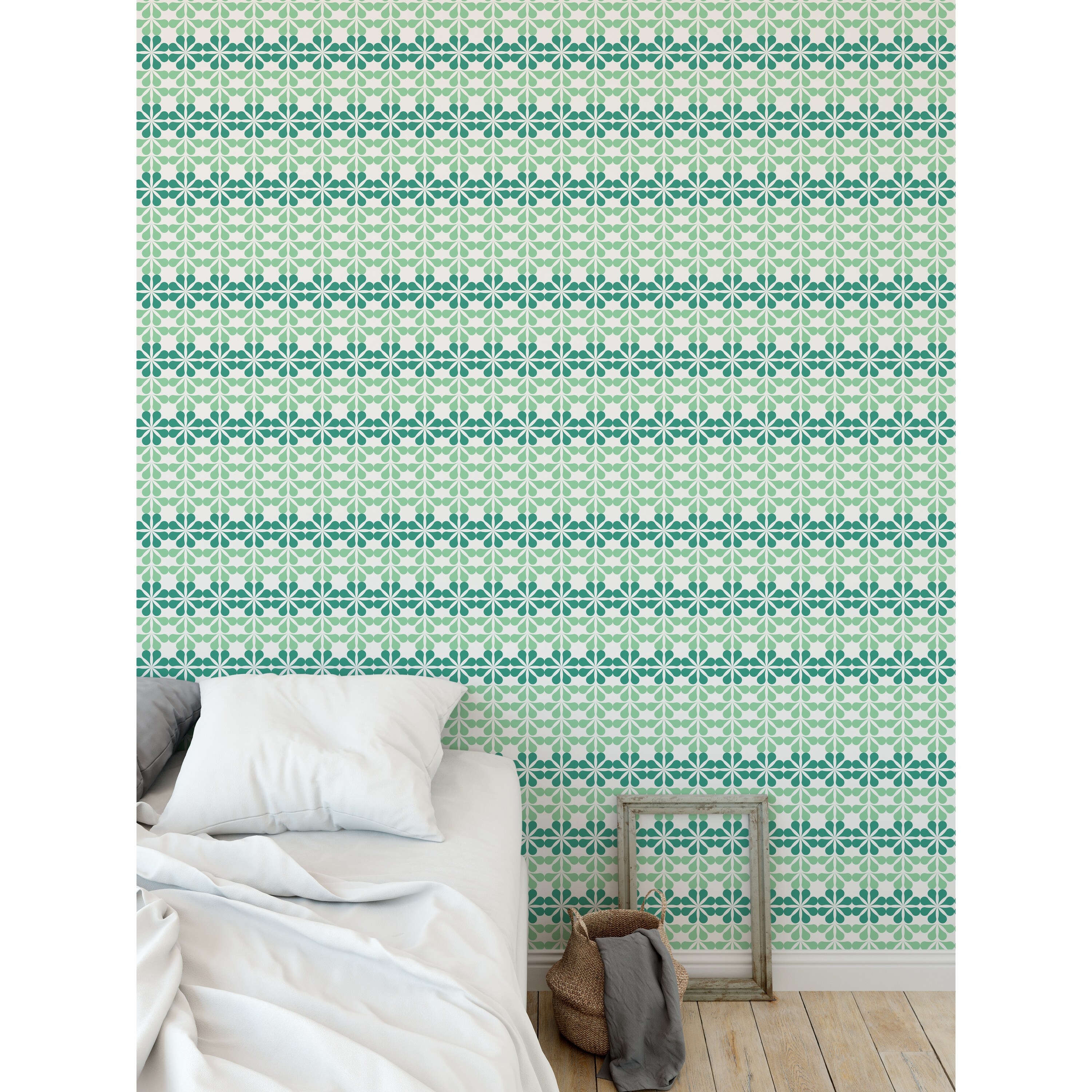 Garden Seafoam Peel And Stick Wallpaper By Kavka Designs 2 X 16 Overstock 31638236 A bounteous blossom is hand carved into our chunk of gemstone in this sea green chalcedony and silver ring. garden seafoam peel and stick wallpaper by kavka designs 2 x 16