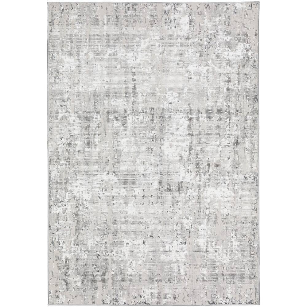 Ansley Vintage Dressed Abstract Rug