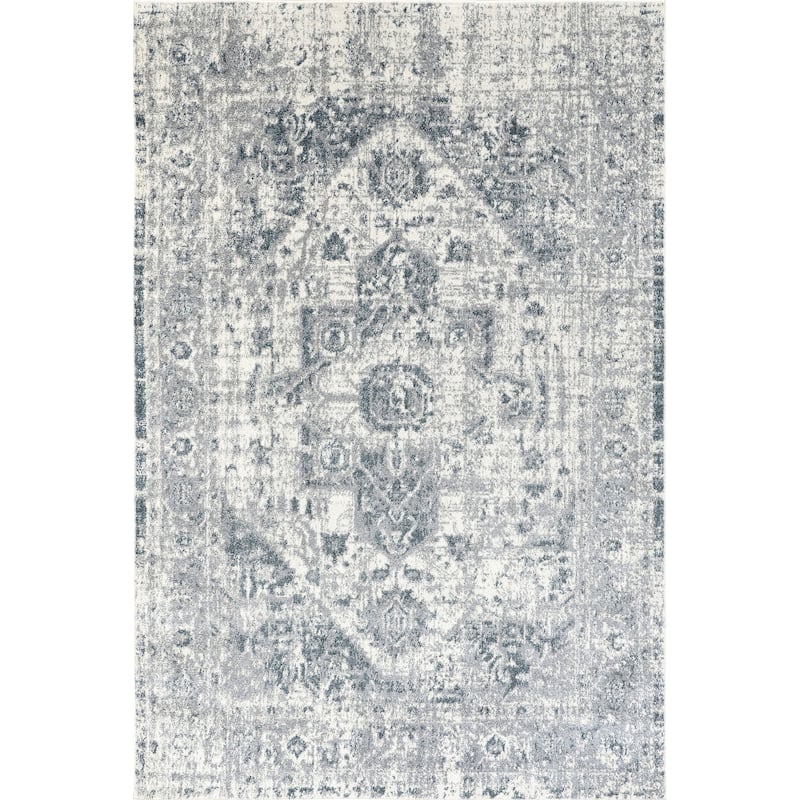 Nuloom Sofia Faded Persian Medallion Area Rug
