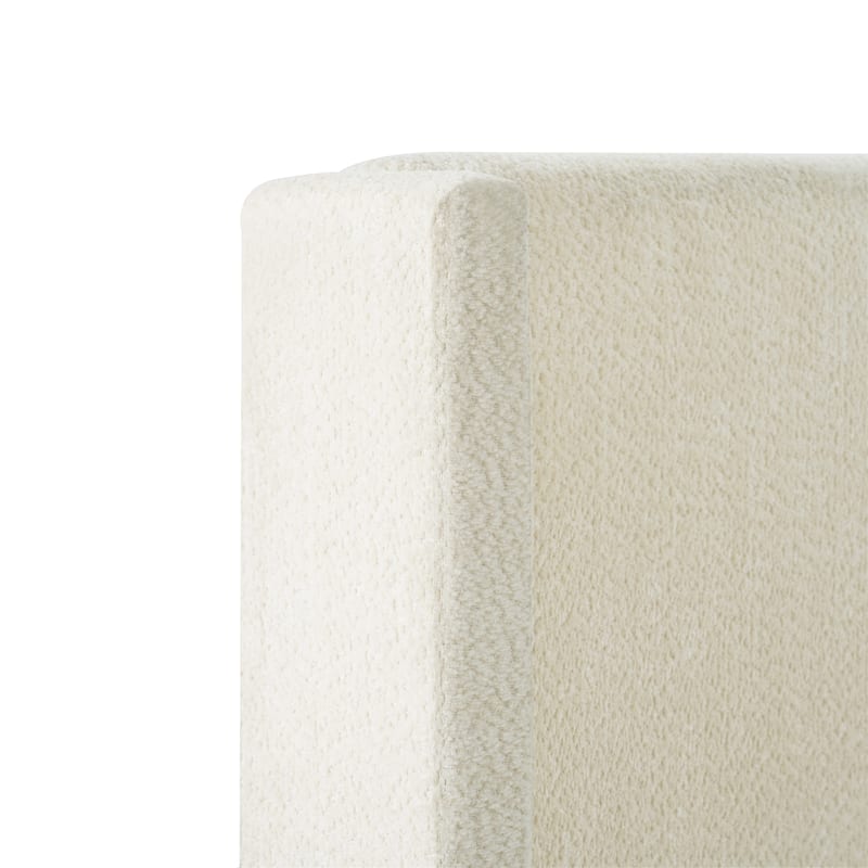 King Size Bed Frame with 55.5"High Back Upholstered Headboard