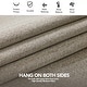 preview thumbnail 14 of 33, Deconovo Linen Blackout Curtains and Drapes for Bedroom 2 Panels