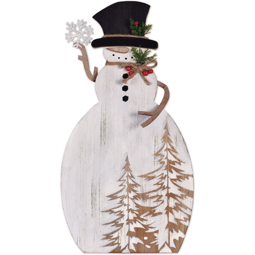 Snowman Table Top 17"