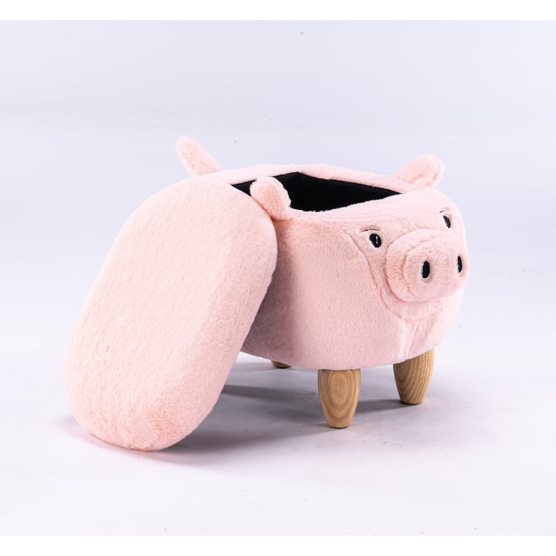 Home 2 Office Animal Kids Pig Storage Ottoman