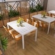 preview thumbnail 12 of 16, BNK Indoor/Outdoor PP Plastic Chairs With Sturdy Metal Legs (Set of 4)