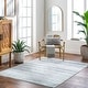 preview thumbnail 1 of 13, Livabliss Hera Machine Washable Moroccan Area Rug Grey - Rectangle - 8' 10" x 11' 9"