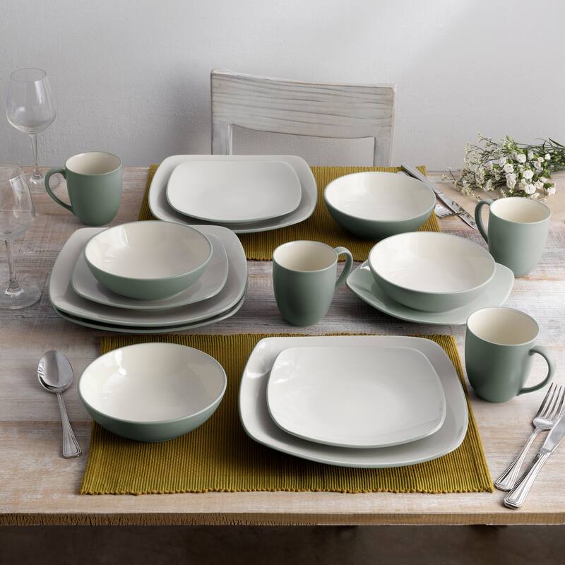 Noritake Colorwave 16-Piece Square Set, Service For 4