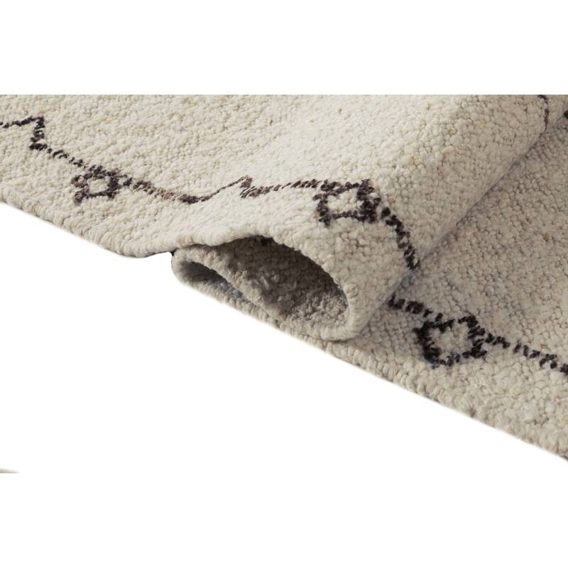 Terra by Obeetee Farah Course White Rug