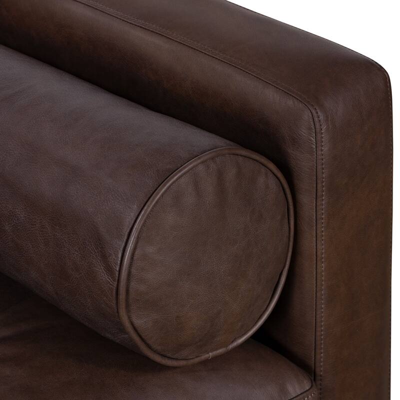 Poly and Bark Napa Lounge Chair - Genuine Italian Leather