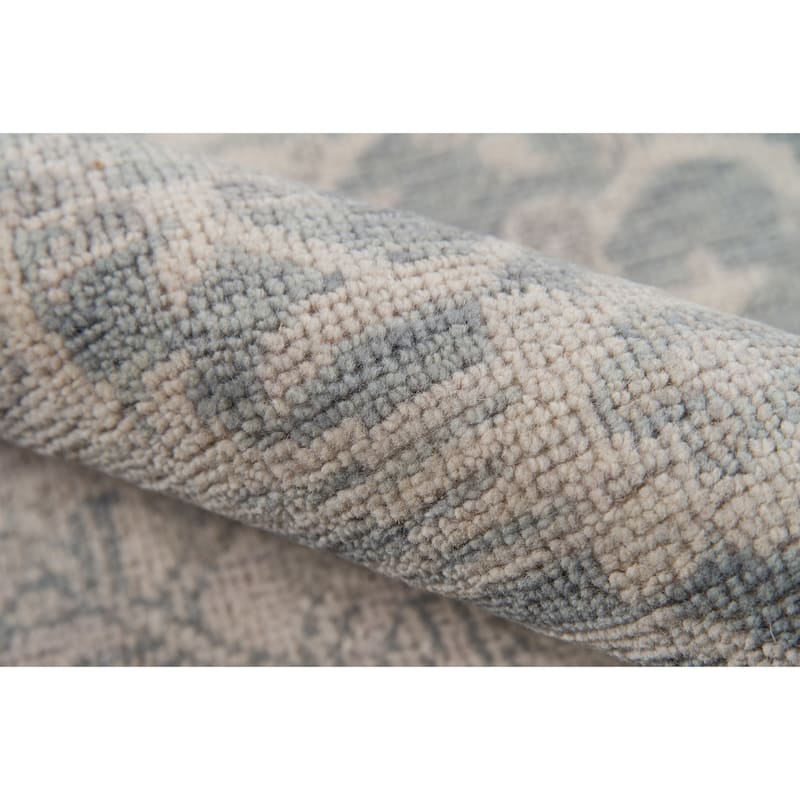 Momeni Banaras Wool Hand Knotted Sage Area Rug