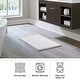 preview thumbnail 2 of 22, Fake Fur Bath Mat - 21x34-Inch Machine Washable Nonslip Small Rug for Bathroom, Hallway, or Kitchen by Home-Complete