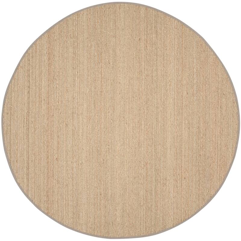 SAFAVIEH Natural Fiber Oceana Herringbone Seagrass Rug