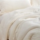 preview thumbnail 3 of 7, Git Cozy - Coma Inducer® Oversized Comforter Set - Taupe White