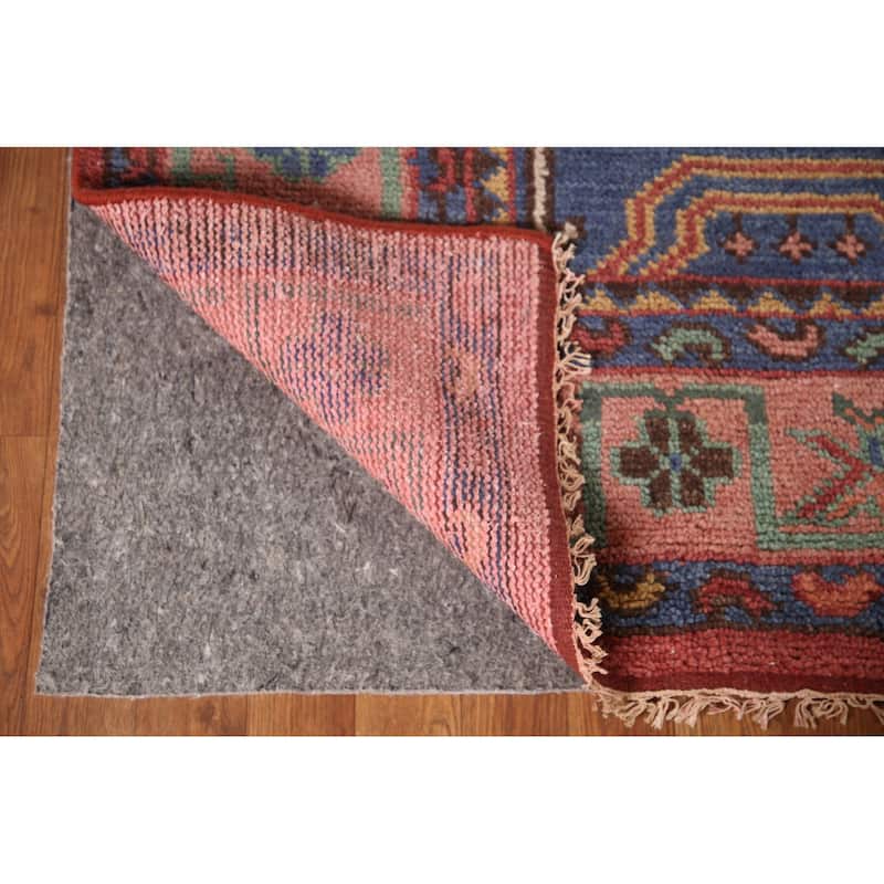 Geometric Sirjan Oriental Area Rug Handmade Wool Carpet - 8'0"x 10'2"