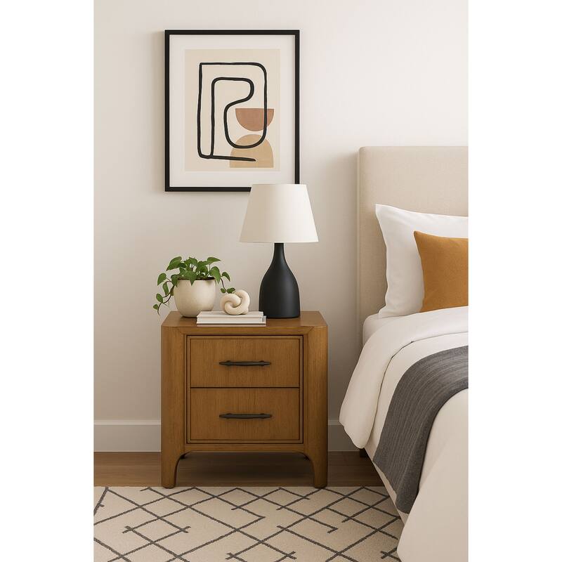 2 Drawer Nightstand